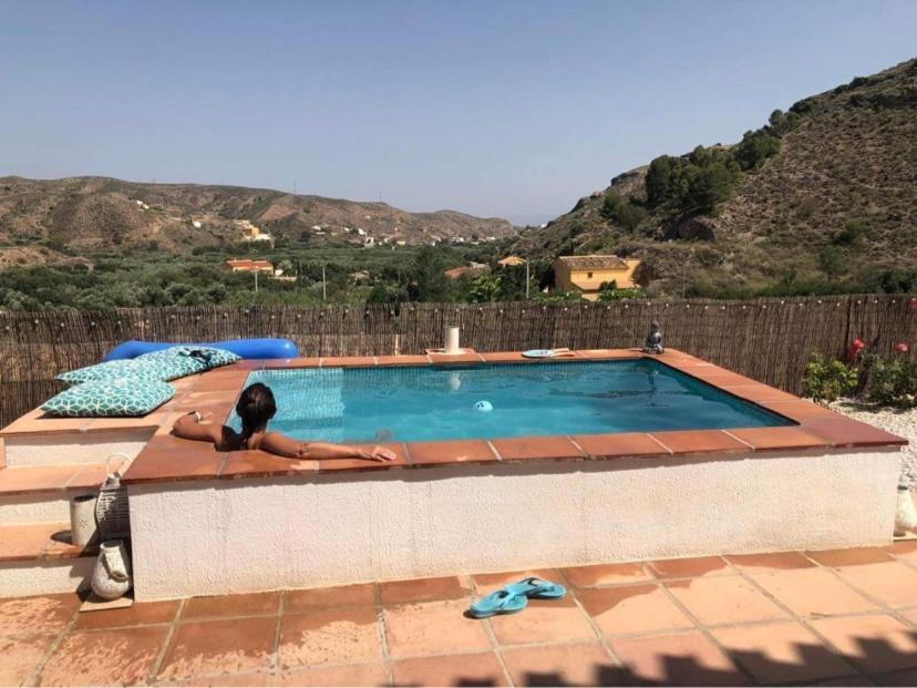 Ferienwohnung Cortijo Perejil, A Tranquil Mountain Escape & Private Pool Oria Exterior foto